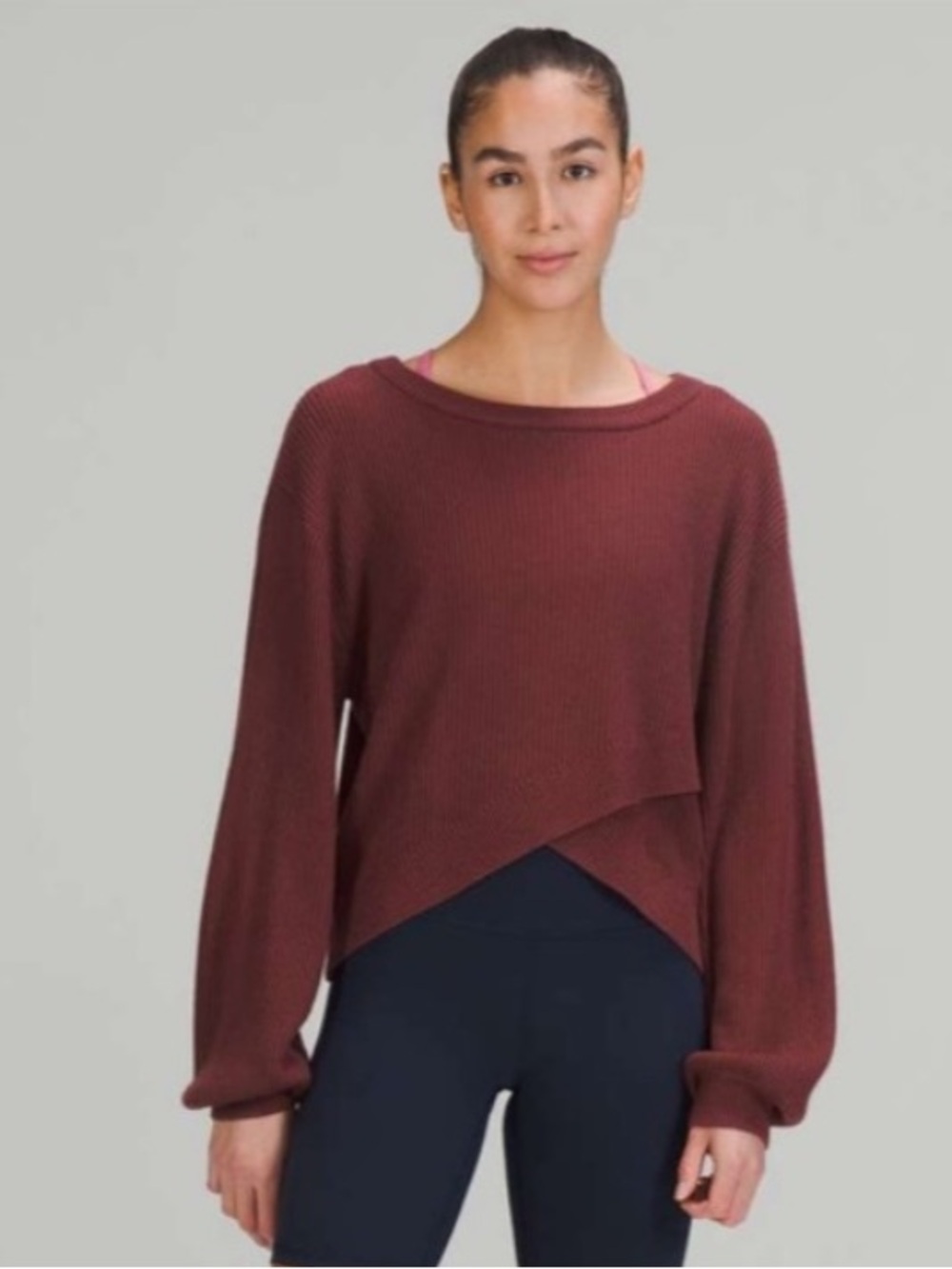 Lululemon Reversible Crossover Sweater